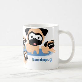 Caneca De Café Pugs inteiros de Lotta (azuis)