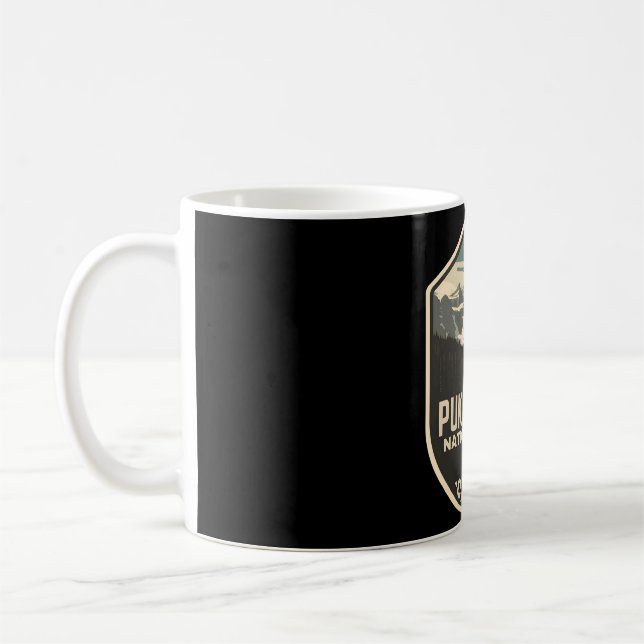 Caneca De Café Pukaskwa � Espírito das Montanhas (Esquerda)