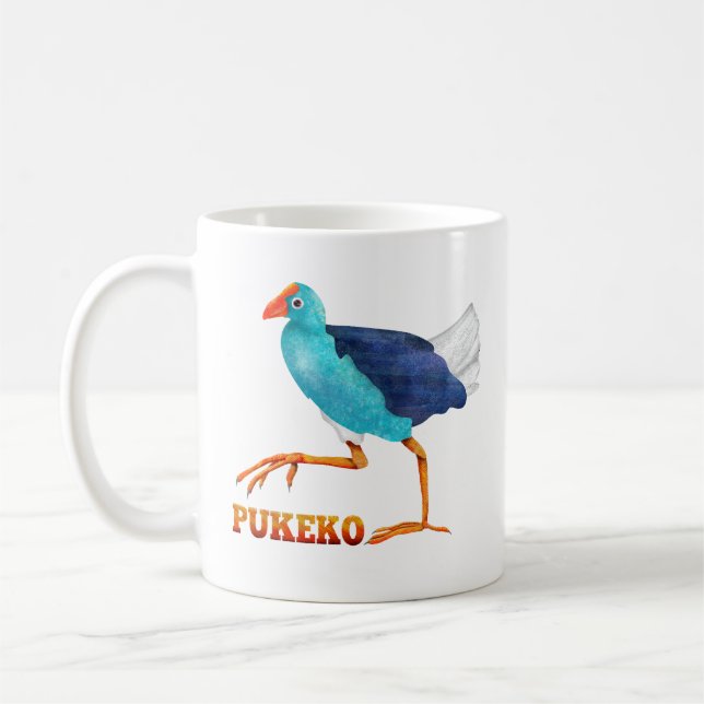 Caneca De Café Pukeko (Esquerda)