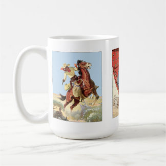 Caneca De Café Pulp Western Riders Vintage Mug.