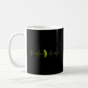 Caneca De Café Pulsação de Pedra de Pepino