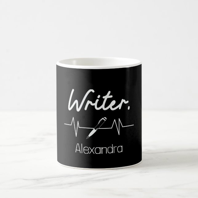 Caneca De Café Pulsação do Escritor (Centro)