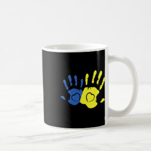 Caneca De Café Pulseira de Conscientização da Síndrome de Down pa