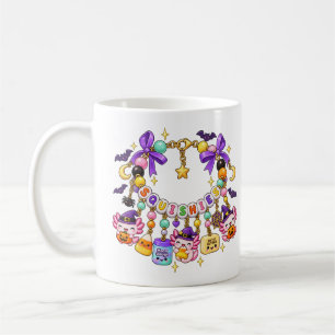 Caneca De Café Pulseira de Contas Halloween Lua Massa Bumbum