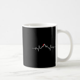 Caneca De Café Pulso de Climber Subindo