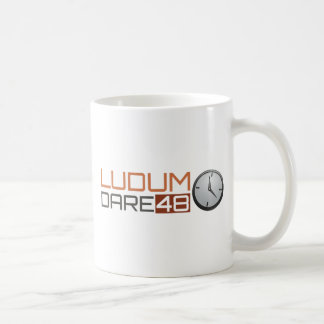 Caneca De Café Pulso de disparo brilhante do desafio de Ludum