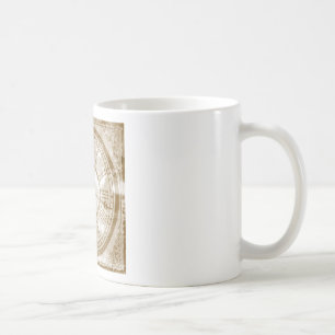 Caneca De Café Pulso de disparo do vintage