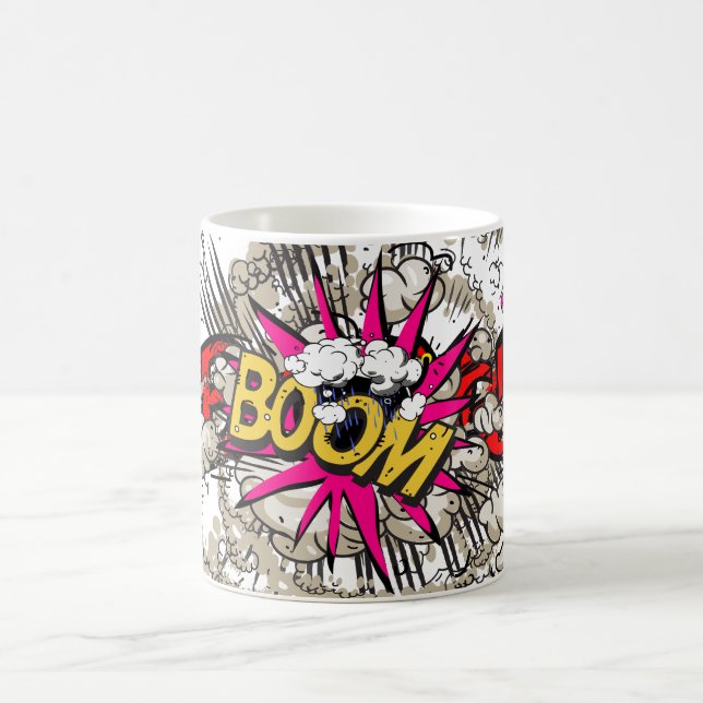 Caneca De Café pum!, pum!, pá, BUM! (Centro)
