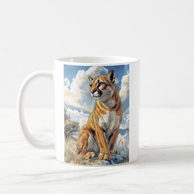 Caneca De Café Puma I Cougar (Esquerda)
