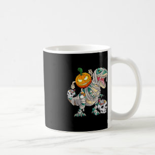 Caneca De Café Pumpkin Andando Mummy Dinossaur T rex Diversão Hal