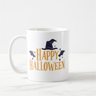 Caneca De Café Pumpkin animado e alegre