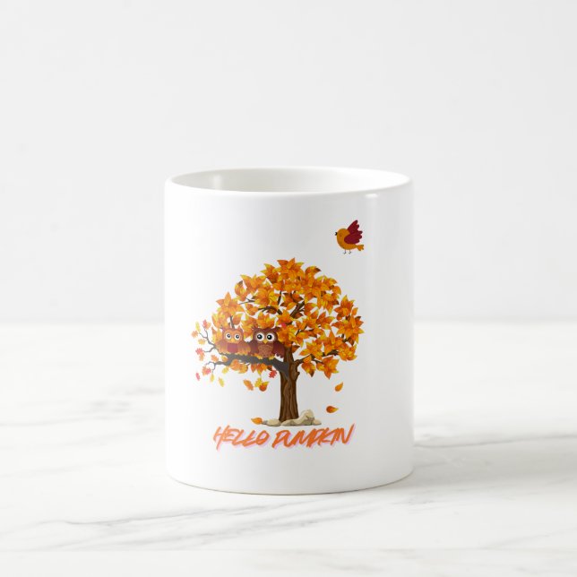 Caneca De Café Pumpkin Autumn Fall Coffee Mug - Cozy Seaso (Centro)