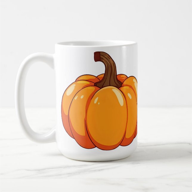 Caneca De Café Pumpkin Bonito (Esquerda)