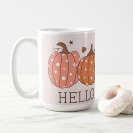 Caneca De Café Pumpkin Bonito Pastel Alô