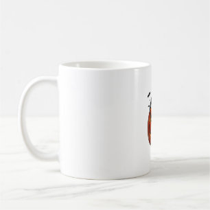 Caneca De Café Pumpkin Cat Tuxedo Halloween Traga Entusiasmo Para