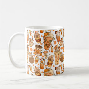 Caneca De Café Pumpkin de Latte de Café de Queda