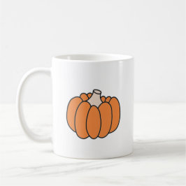 Caneca De Café Pumpkin Laranja - Mug