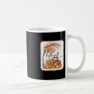 Caneca De Café Pumpkin Leopard Alô Queda Feliz Queda Queda