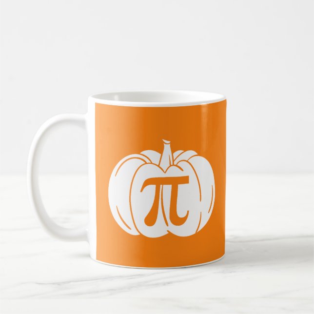 Caneca De Café Pumpkin Pi Halloween (Esquerda)