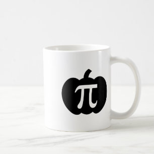 Caneca De Café Pumpkin Pi Pie Math Professor Halloween Engraçado