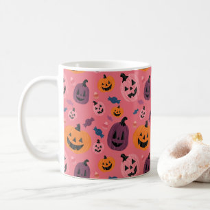 Caneca De Café Pumpkin Pumpkin de Halloween Bonito