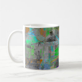Caneca De Café "Pumpkin Spice Abstract" abstract art coffee mug