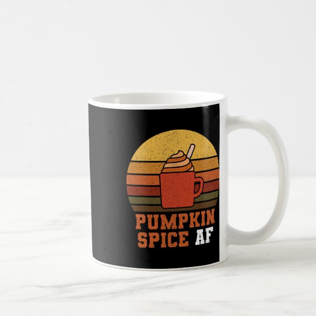 Caneca De Café Pumpkin Spice Af - Queda (Direita)