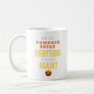 Caneca De Café Pumpkin Spice All Time - Engraçado Coffee Mug