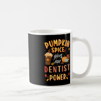 Caneca De Café Pumpkin Spice Dentist Power Autumn Fall Season Den