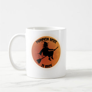 Caneca De Café Pumpkin Spice é a Bruxa Traseira