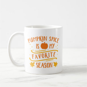 Caneca De Café Pumpkin Spice É Minha Época Favorita