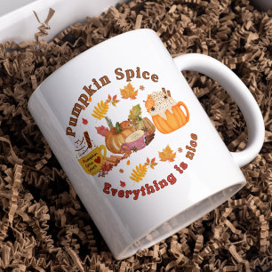 Caneca De Café Pumpkin Spice e tudo está bem