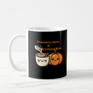 Caneca De Café Pumpkin Spice e Tudo Muito Bom - outono