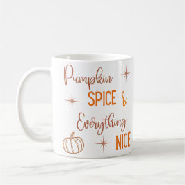 Caneca De Café Pumpkin Spice e tudo o que é bonito
