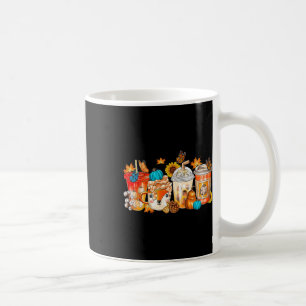 Caneca De Café Pumpkin Spice Lateral Queda Café Louco Retro Outon