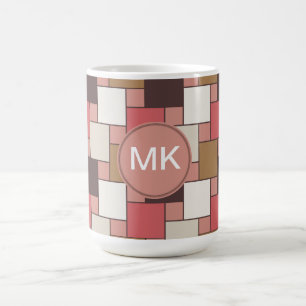 Caneca De Café Pumpkin Spice Weave Patterno