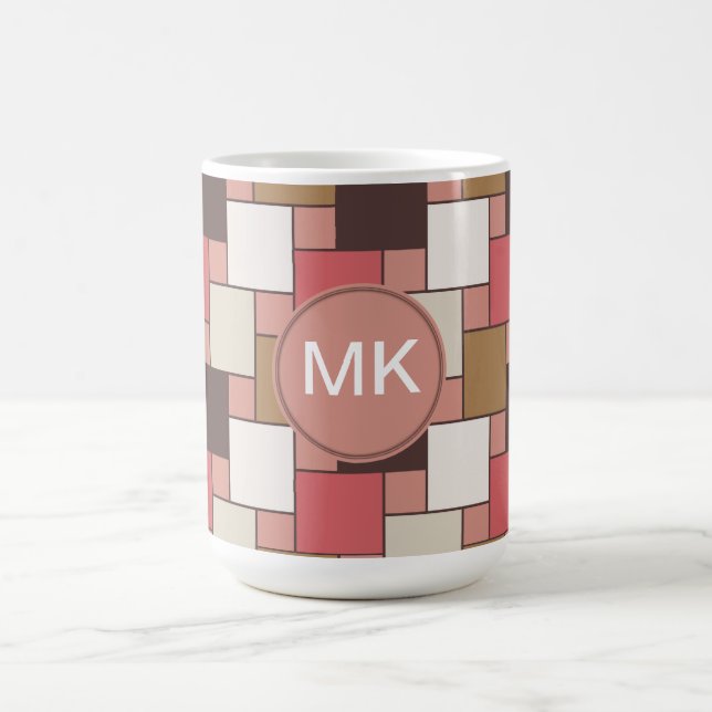 Caneca De Café Pumpkin Spice Weave Patterno (Centro)