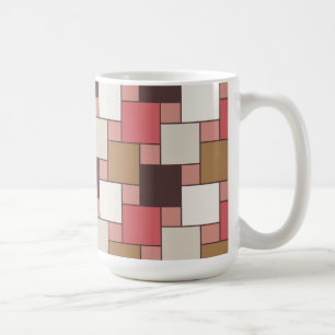 Caneca De Café Pumpkin Spice Weave Patterno