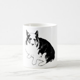 Caneca De Café Pumpkin Walk Corgi