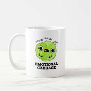 Caneca De Café Pun De Veggie Engraçado E Emocional