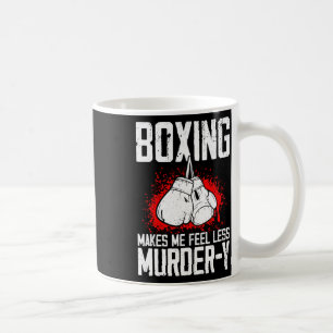 Caneca De Café Punho de Boxe Engraçado Kickboxer Savate Mma Artes