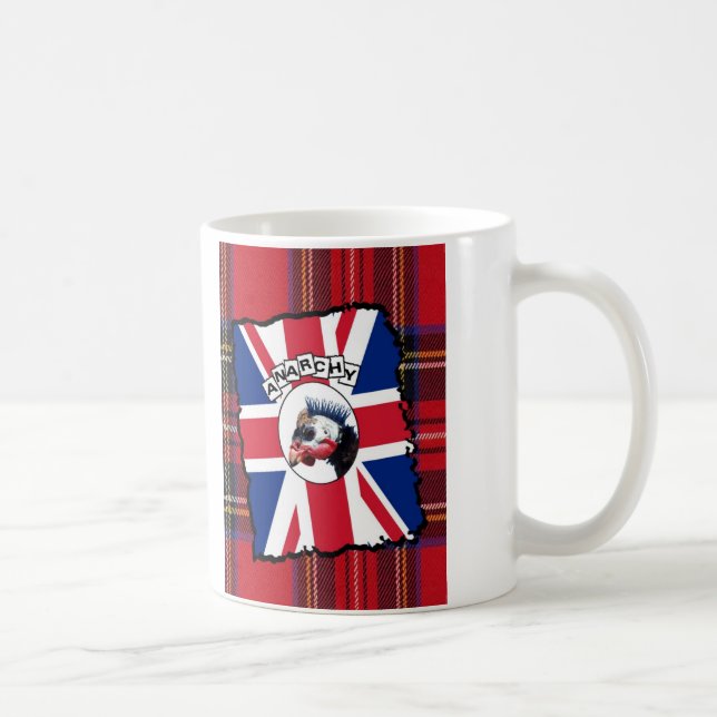 Caneca De Café Punk guineafowl (Direita)