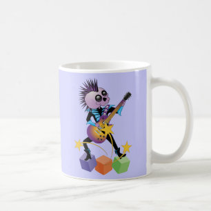 Caneca De Café Punk Rock Skull