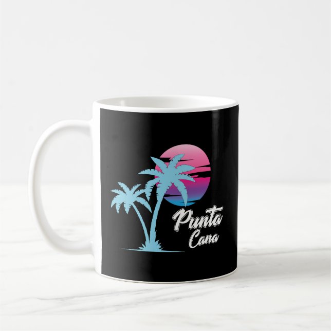 Caneca De Café Punta Cana Dacil Beach (Esquerda)