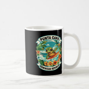 Caneca De Café Punta Cana República Dominicana Tartaruga Marinha