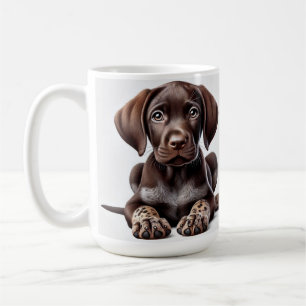 Caneca De Café Puppia Shorthair Alemã