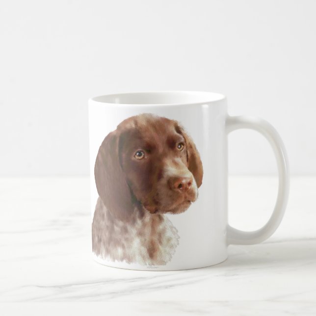 Caneca De Café Puppia Shorthair Alemã (Direita)