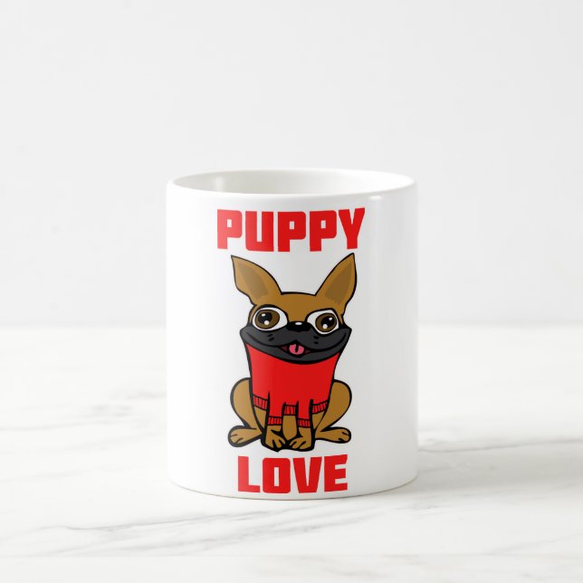 Caneca De Café Puppy Love (Centro)