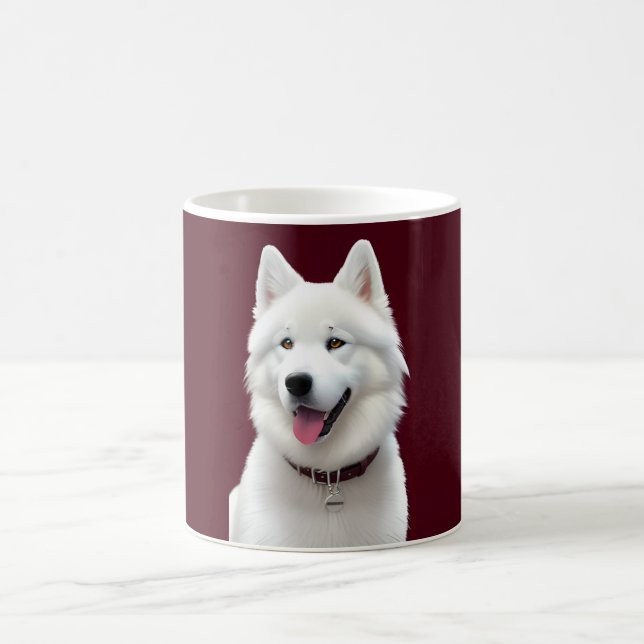 Caneca De Café Puppy Mug - Samoyed Edition (Centro)