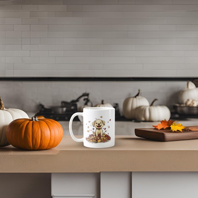 Caneca De Café Puppy Reproduzido (Criador carregado)